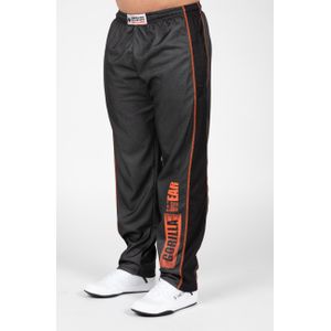 Gorilla Wear Wallace Mesh Pants - Grijs/Oranje - S/M