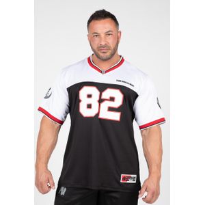 Gorilla Wear Trenton Football Jersey - Zwart/Wit - 2XL