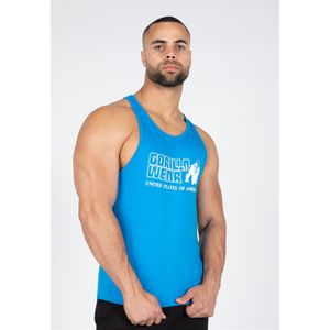 Gorilla Wear Classic Tank Top - Blauw - 3XL