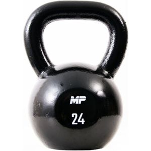 Muscle Power Gietijzeren Kettlebell - Zwart - 24 kg