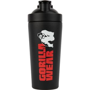 Gorilla Wear Metal Shaker - 740 ml - Zwart