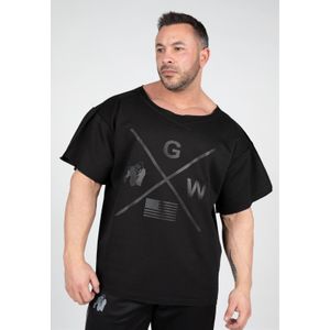 Gorilla Wear Sheldon Workout Top - Zwart - S/M