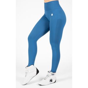 Gorilla Wear Hilton Seamless Legging - Blauw - XS/S