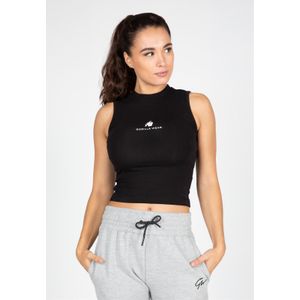 Gorilla Wear Livonia Crop Top - Zwart - XS