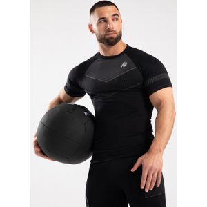 Gorilla Wear Norton Seamless T-shirt- Zwart - XL