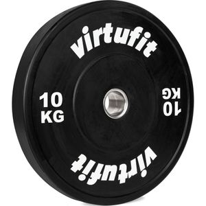 VirtuFit Bumper Plate - Olympische Halterschijf van Rubber - 50 mm - 10 kg