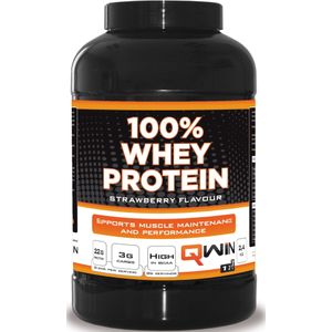 QWIN 100% Whey Protein Strawberry - 2400 gr