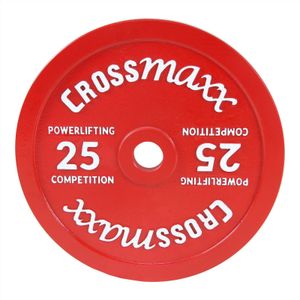 Lifemaxx Crossmaxx Gekalibreerde Halterschijven - 50 mm - 25 kg