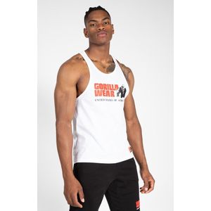 Gorilla Wear Classic Tank Top Wit - 3XL