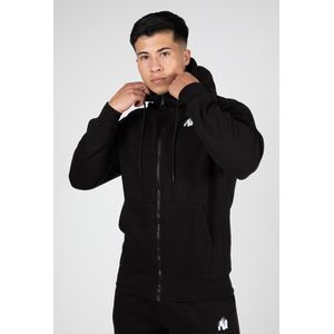 Gorilla Wear Kennewick Zipped Hoodie - Zwart - S