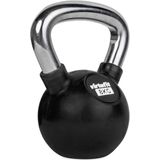 VirtuFit Kettlebell - Rubber/Chroom - 8 kg