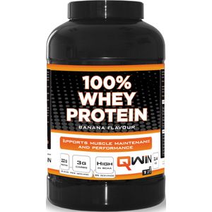 QWIN 100% Whey Protein Banana - 2400 gr