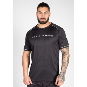 Gorilla Wear Fremont T-shirt - Zwart/Wit - XL