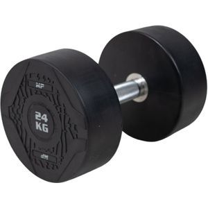 Muscle Power Ronde Dumbbell - Rubber - Per stuk - 24 kg