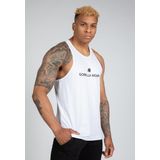 Gorilla Wear Carter Stretch Tank Top - Wit - 2XL