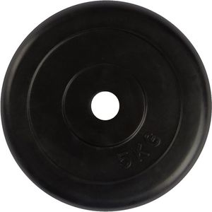 VirtuFit Rubberen Halterschijf - Halter gewicht - 30 mm - 5 kg