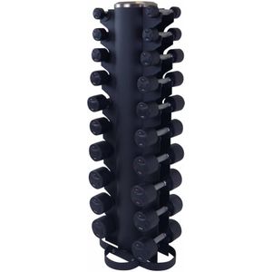 Lifemaxx Dumbbelltower met Fixed Dumbbellset 1-10 kg