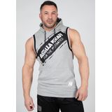 Gorilla Wear Loretto Hooded Tank Top - Grijs Gemeleerd - XL