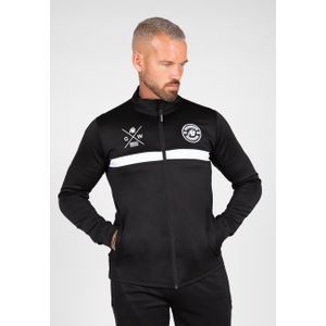 Gorilla Wear Vernon Trainingsjas - Track Jacket - Zwart - 2XL