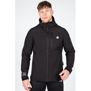 Gorilla Wear Foster Softshell Jas - Zwart - S