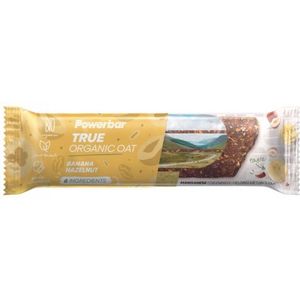 Powerbar True Organic Oat Bar - 18 x 40 gr - Banaan Hazelnoot