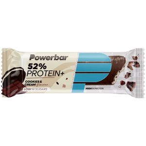 Powerbar 52% Protein+ Bar - 20 x 50 gr - Cookies & Cream