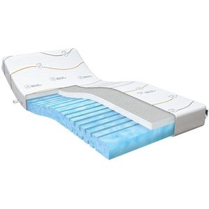 Sleepneo Matras, 70 x 200 cm, ergonomisch koudschuimmatras met 7 zones