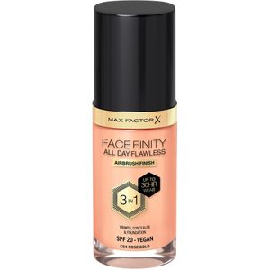 Max Factor Facefinity All Day Flawless 3 In 1 Foundation 64 Rose Gold