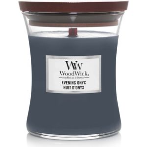 WoodWick Geurkaars Medium Evening Onyx 275 gr