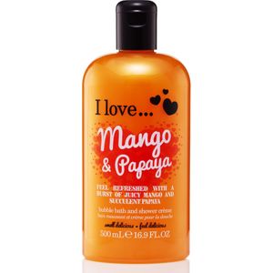 I Love... Bubble Bath & Shower Crème I Love… Mango & Papaya