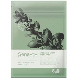 Sensatia Botanicals Hydrating Argan Sheet Mask – 8 masks
