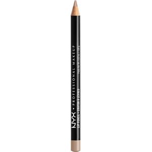 NYX PROFESSIONAL MAKEUP  Slim Lip Pencil Nude Beige