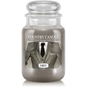 Country Candle Grey Scented Candle 680 g