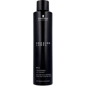 Schwarzkopf Professional Session Label THE STRONG Dry Firm Hold Hairspray 300 ml