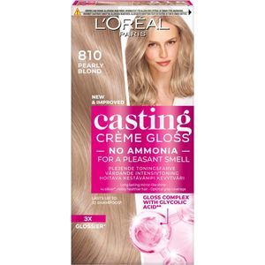 Loreal Paris Casting Crème Gloss Semi-permanent Coloration 810 Satin Blonde