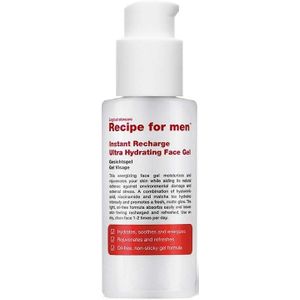 Recipe for men Instant Recharge Ultra Hydrating Face Gel 75 ml