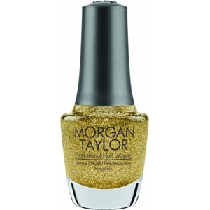 Morgan Taylor Nail Lacquer Glitter & Gold