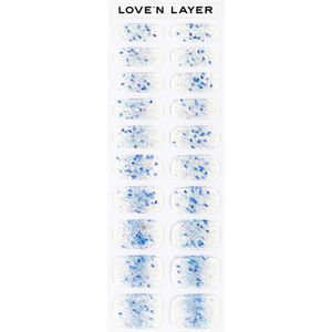 Love'n Layer Love Note Funky Sparkle Blue