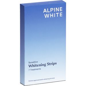 ALPINE WHITE Whitening & Care Whitening Strips Sensitive 14 pcs