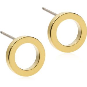 Blomdahl Golden Titanium Puck Hollow 10 mm