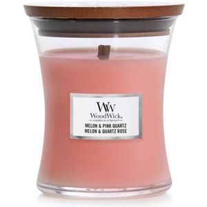 WoodWick Melon & Pink Quartz Scented Candle Medium