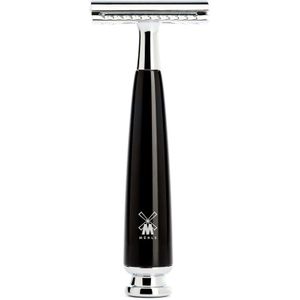 Mühle Rytmo Safety Razor High-Grade Resin Black Closed Comb