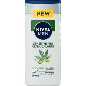 NIVEA For Men Sensitive Pro Ultra Calming Shower Gel 250 ml