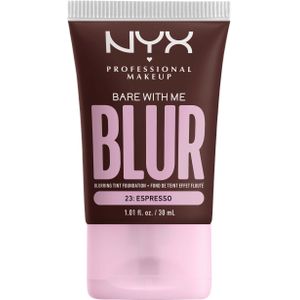 NYX PROFESSIONAL MAKEUP Bare With Me Blur Tint Foundation 23 Espresso