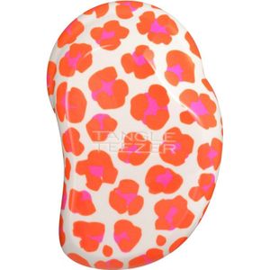 Tangle Teezer The Original Mini Detangling Brush for Traveling and Small Hands Printed Orange Safari