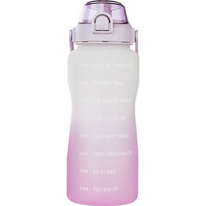 Beauty Rebels Motivational Water bottle 2,2 L Tulum