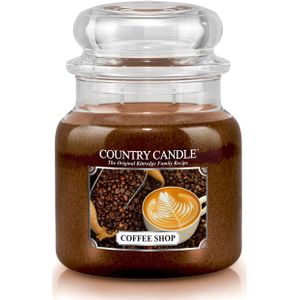 Country Candle Coffee Shop 2 Wick Medium Jar Coffee Shop 75 h