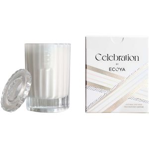 Ecoya White Musk & Warm Vanilla Celebtration Fragranced Candle 70h 345 g