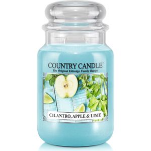 Country Candle Cilantro, Apple & Lime Scented Candle 680 g