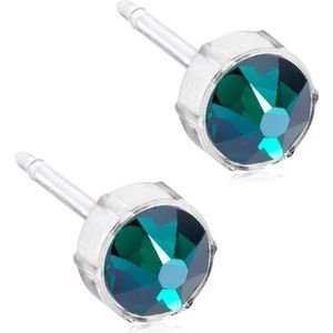 Blomdahl Medical Plastic Bezel 6 mm Emerald